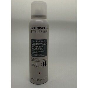 Goldwell Stylesign Compressed Working Hairspray Medium Hold 3/5 Sz 4.1 oz e 117g